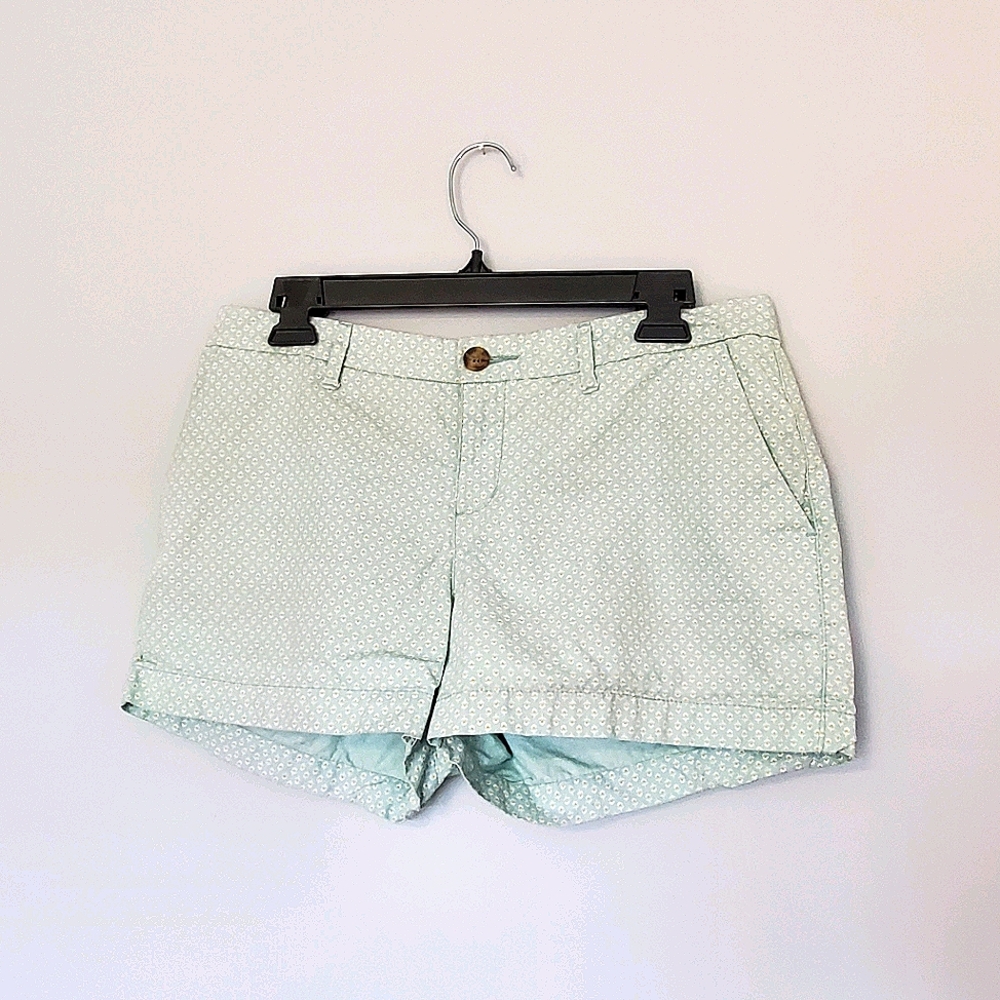 Old Navy Mint Floral Shorts